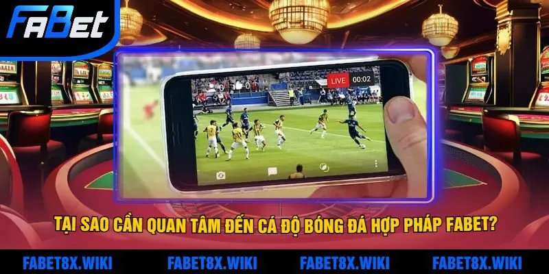 Tại sao cần quan tâm đến cá độ bóng đá hợp pháp Fabet?