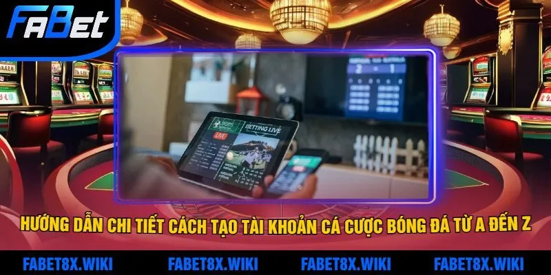 Hướng dẫn chi tiết cách tạo tài khoản cá cược bóng đá từ A đến Z tại Fabet