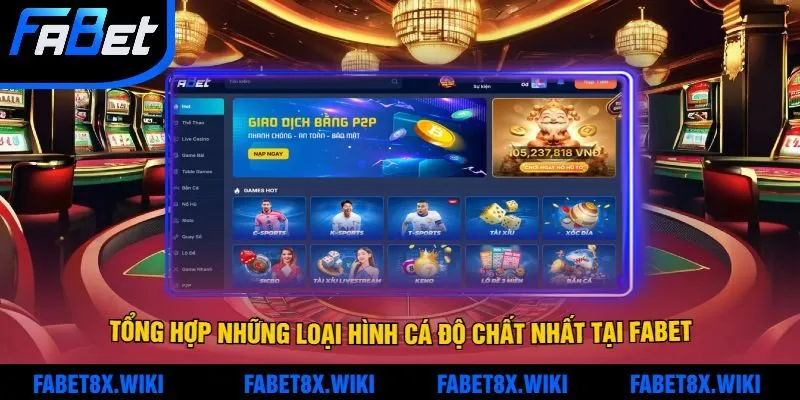 Tổng Hợp Những Loại Hình Cá Độ Chất Nhất Tại Fabet